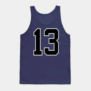 Number 13 Tank Top